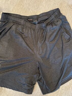 Spyder Men’s Charcoal Gray Athletic Shorts